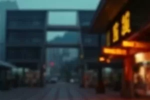 《春汛》封面：春汛期的河堤与靠岸的木船