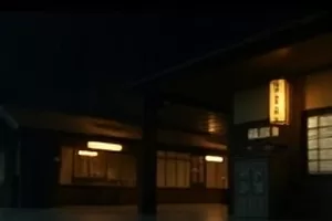 《铁轨向北》封面：向北延伸的铁轨与远处的山脊