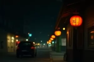 《雾都旧影》修复版封面：老城墙与雾气中的街灯